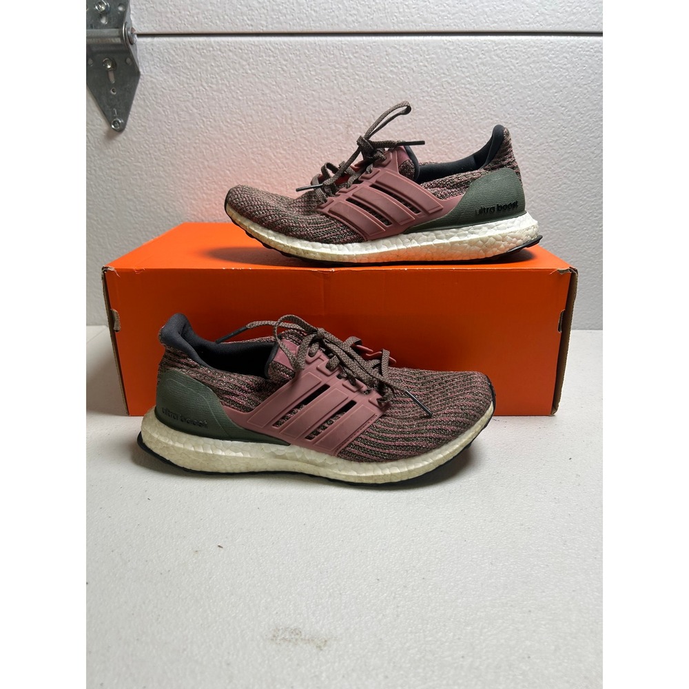 Adidas UltraBoost 4.0 Ash Peach Trace Pink Size 8 #3008